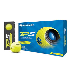 テーラーメイド TP5 ゴルフボール 2021年モデル 1ダース(12個入り) イエロー 【日本正規品】 アウトレット エクプラ特割 エクプラ特選