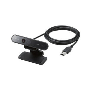 ELECOM UCAM-CF20FBBK ubN WEBJ 掿 }CN Windows Hello F Ή [J[ V