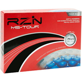 日本正規品 レジンゴルフ RZN(レジン) ボール 2020年モデル MS-TOUR 1ダース(12個入)