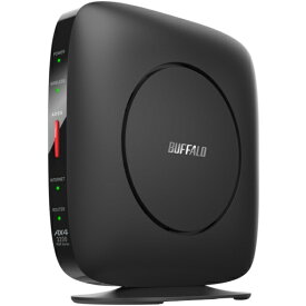BUFFALO WSR-3200AX4S-BK ブラック AirStation [Wi-Fiルーター 親機 2401+800Mbps (Wi-Fi 6(ax)/ac/n/a/g/b)]