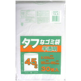 日本技研工業 TA-6タフなゴミ袋半透明45L30枚