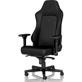 【正規取扱店】noblechairs ゲーミングチェア HERO BLACK EDITION マットブラック デスクチェア オフィスチェア NBL-HRO-PU-BED-SGL 黒 ハイグレードシリーズ ハイブリッドPUレザー ワイド座面 特大アームレスト テレワーク PC作業 eスポーツ 1年保証 レビューCP1000