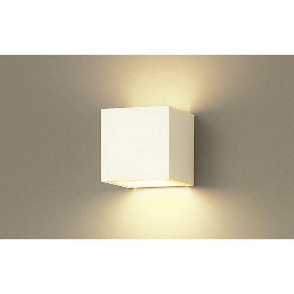 PANASONIC LGB80510F [ 壁直付型 LED（電球色） ブラケット 上下面カバー付（非密閉） HomeArchi（ホームアーキ） 白熱電球40形1灯器具相当 ] 新生活のサムネイル