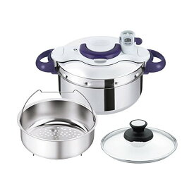 【4/25限定!エントリー&抽選で最大100%Pバック】T-fal P4620635 パープル クリプソ ミニット パーフェクト [ 圧力鍋(4.5L/IH対応) ]