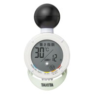 タニタ TANITA TC-210 [ 黒球式熱中アラーム / 熱中症対策 / 温湿度計 ] 熱中症リスク アラーム 室内 高…