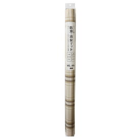 明和グラビア INSF-202 チェック ベージュ ペット用防滑・消臭・防水マット 45cm×60cm
