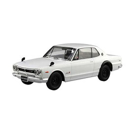 青島文化教材社 ザ・スナップキット 09-B ニッサン スカイライン 2000GT-R (ホワイト)