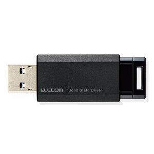 ELECOM ESD-EPK0250GBK [ SSD Ot |[^u 250GB ^ mbN USB3.2(Gen1)Ή ubN PS4/PS4Pro/PS5 ] [J[