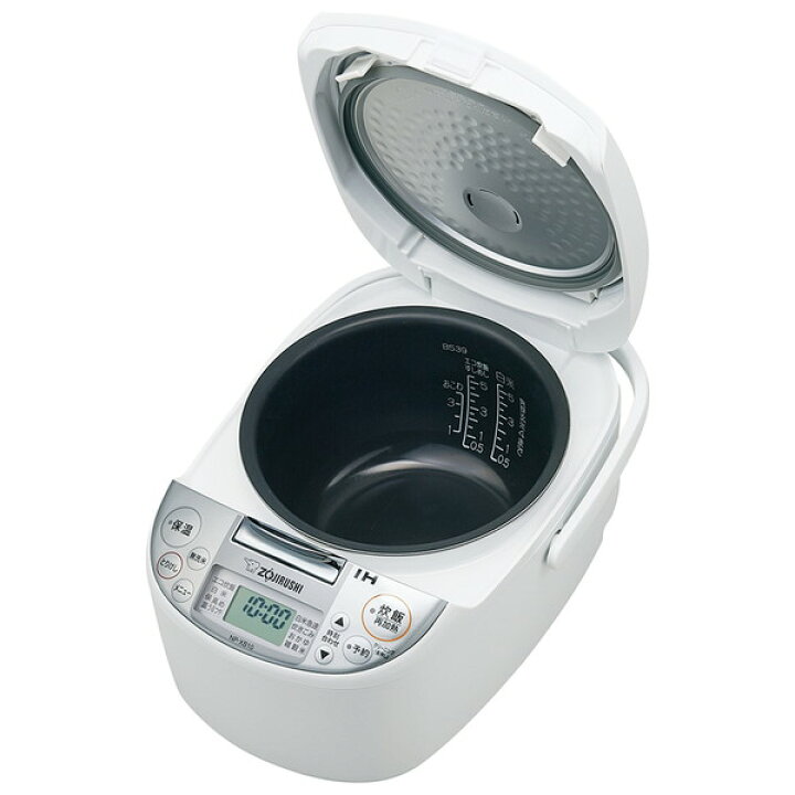 楽天市場】炊飯器 5合 象印 ZOJIRUSHI 5合炊き 5.5合 NP-XB10-WA IH 