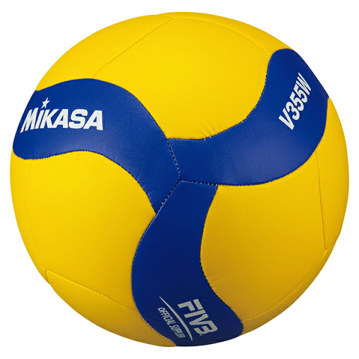 楽天市場 Mikasa ミカサ バレーボール レクリエーション レジャー用 5号 一般 大学 高校 イエロー ブルー V355w 推奨内圧0 25kgf Cm2 Xprice楽天市場店