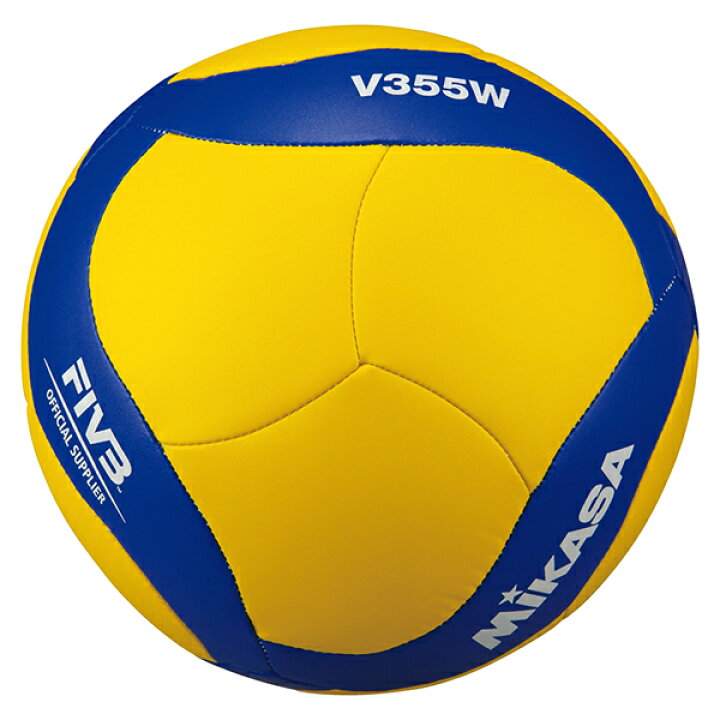 楽天市場 Mikasa ミカサ バレーボール レクリエーション レジャー用 5号 一般 大学 高校 イエロー ブルー V355w 推奨内圧0 25kgf Cm2 Xprice楽天市場店