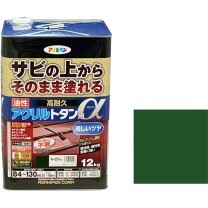 楽天市場】アサヒペン 油性 高耐久 アクリルトタン用 12kgの通販