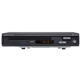 DVDプレーヤー 据え置き型 HDMI対応 GH-DVP1J-BK グリーンハウス ケーブル付属 ブラック 日本語表記リモコン付属 据え置き型DVDプレーヤー GREEN HOUSE
