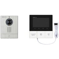 アイホン 4.3型モニター ワイヤレス テレビドアホン スノーホワイト KR-77