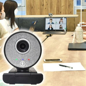 サンコー WEBカメラ マイク内蔵 ウェブカメラ 自動追従機能付き 高画質 テレワーク リモートワーク 在宅ワーク オンライン会議 THANKO サンコー オンライン飲み会 リモート飲み会 オンライン