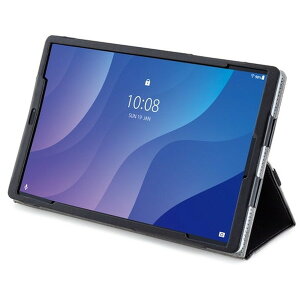 ELECOM TB-L201PLFBK ubN Lenovo Tab M10 HD 2nd Gen P[X Jo[ 蒠 tbv U[ y nhz[hxgt [J[