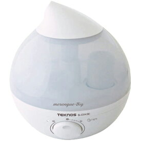 加湿器 3.6L テクノス TEKNOS EL-C314-W ホワイト 白 メレンゲ big 超音波加湿器 木造6畳 コンクリ8畳まで アウトレット エクプラ特割