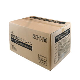 ペットプロ 業務用薄型ペットシーツレギュラー 1200枚入 大容量 まとめ買い ケース トイレシート 犬 猫 アウトレット エクプラ特割