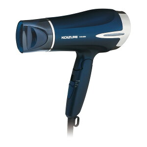 ドライヤー マイナスイオン コイズミ KHD-9330A 1200W シンプル 大風量 速乾 風量2段階 クールモード 軽量 軽い パワーアップノズル 一人暮らし 単身赴任 プレゼント ギフト 母の日 誕生日 ブルー
