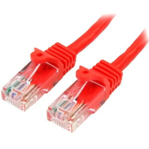 StarTech 45PAT50CMRD ���b�h [Cat5e LAN�P�[�u�� 0.5m]