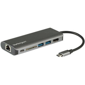 StarTech DKT30CSDHPD3 スペースグレー [USB 3.0 Type-C対応 ドッキングステーション]