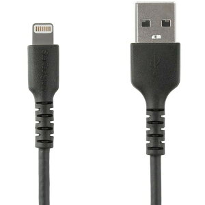 StarTech RUSBLTMM1MB ubN [iPhoneP[u CgjOP[u 1m iPad iPod f[^ʐM [d USB-A Apple MfiF]