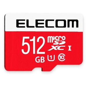 ELECOM GM-MFMS512G }CNSD 512GB jeh[XCb`Ή SDϊA_v^[t [J[