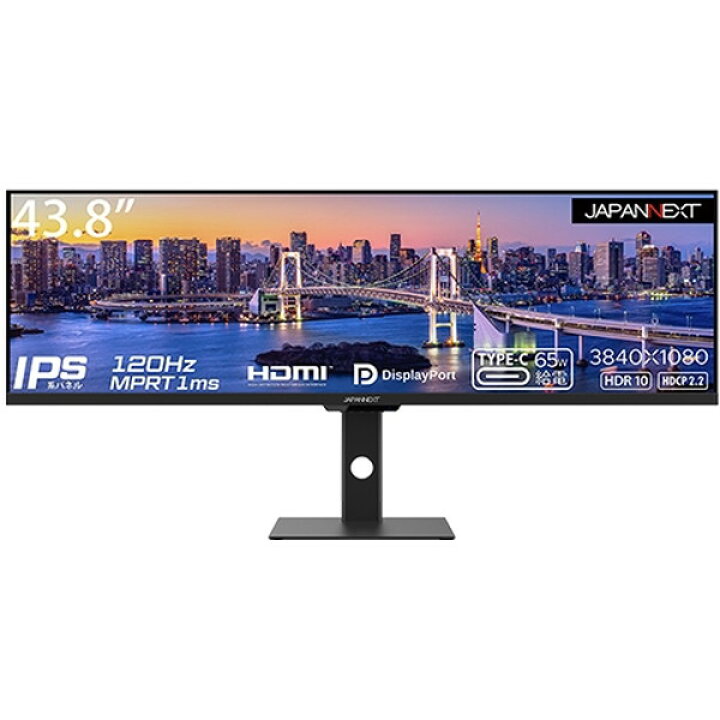 楽天市場】JAPANNEXT JN-IPS438DFHDR400-C65W [43.8型 ゲーミング液晶 