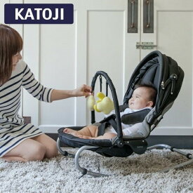 ＼ バウンサー 新生児対応 ／ カトージ イージーリクライニングバウンサー 【保証期間：1年】[ KATOJI NewYorkBaby ローチェア ロッキングチェア ベビーチェア ベビーベッド コンパクト収納 スリム 出産祝い ]