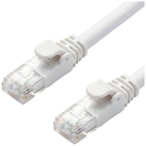 ELECOM LD-GPA/WH5 LAN�P�[�u�� CAT6A �X�^���_�[�h 5m �z���C�g