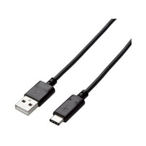 ELECOM U2C-AC20NBK USB2.0�P�[�u�� A-C�^�C�v �F�ؕi 3A�o�� 2.0m �u���b�N xp10n