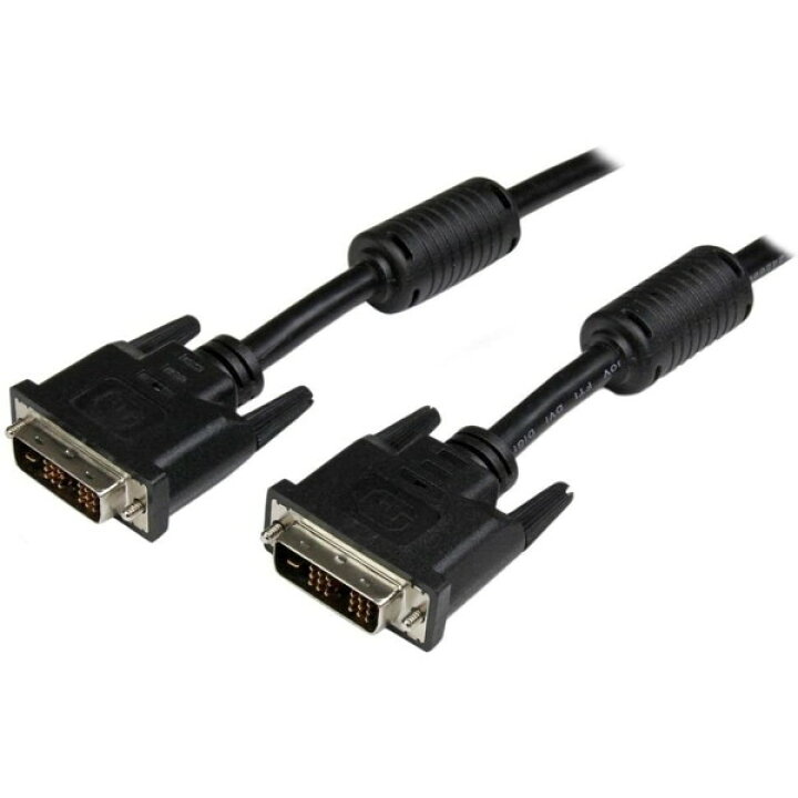 StarTech DVIDSMM25 ブラック 7.6m DVI-Dシングルリンクケーブル DVI-D(19ピン) オス DVI-D(19ピン) オス 1920x1200 XPRICE USB-C DVIケーブル 1m 1920x1200対応 ブラック CDP2DVIMM1MB