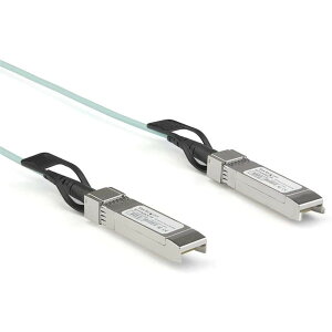StarTech AOCSFP10G2ME SFP+�A�N�e�B�u���P�[�u�� 2 m Dell EMC��AOC-SFP-10G-2M�݊�AOC�P�[�u��