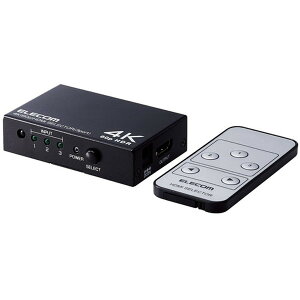 ELECOM DH-SW4KP31BK [HDMIؑ֊(3|[g) PC Q[@ }`fBXvC ~[O pRt] [J[