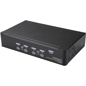 StarTech SV431DPUA2 ubN 4|[gDisplayPort KVMXCb` 4K/60Hz DisplayPort 1.2ΉPC/CPU/p\Rؑ֊