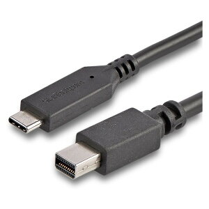 StarTech CDP2MDPMM6B ubN [USB Type-C - Mini DisplayPort ϊfBXvCA_v^P[u 1.8m 4K/60Hz]