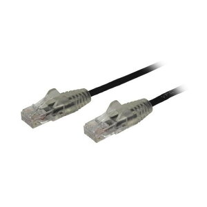 StarTech N6PAT200CMBKS ubN [JeS6 LANP[u 2m ɍ׃^Cv c܂h~RJ45RlN^]