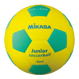 MIKASA SF4J-YLG 黄/緑 [スマイルサッカー4号 EVA 約180g]