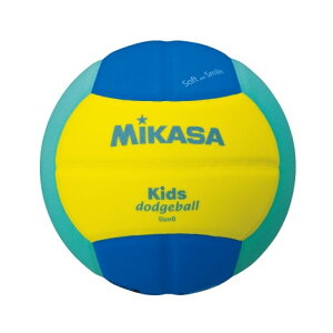 MIKASA SD00-YLG スマイルドッジ0号 EVA 約150g 青/黄/緑