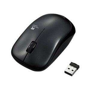 �G���R�� ���C�����X�}�E�X 3�{�^�� �ȓd�� �d�r������ �ԊO��LED 2.4GHz ���� �u���b�N(��) M-IR07DRBK�����[�g���[�N �ݑ� �e�����[�N �I�t�B�X �V����