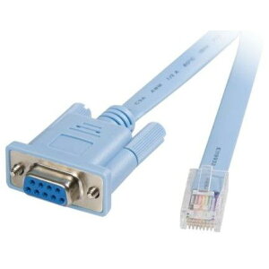 StarTech DB9CONCABL6 [1.5m RJ45�|DB9 Cisco�R���\�[���P�[�u�� RJ45 �I�X�[D-Sub 9�s�� ���X �V�X�R���[�^�p�P�[�u��] ���[�J�[����