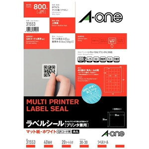 A-ONE 31553 zCg [xV[ QRR[hp }bg 40 A4 p 20V[g]