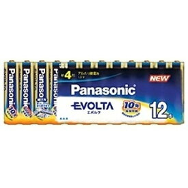 PANASONIC LR03EJ/12SW エボルタ [単4形アルカリ乾電池 (12本)]