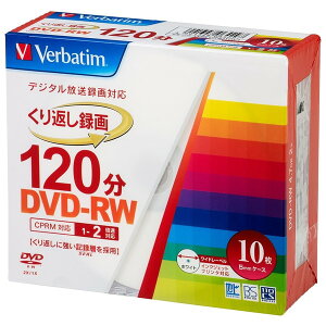 Verbatim VHW12NP10V1 Verbatim [2{ΉDVD-RW 10pbN zCgv^u]