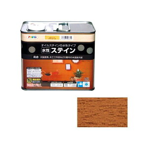 アサヒペン AP 水性ステイン 2L ライトオーク