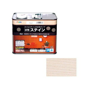 アサヒペン AP 水性ステイン 2L ホワイト