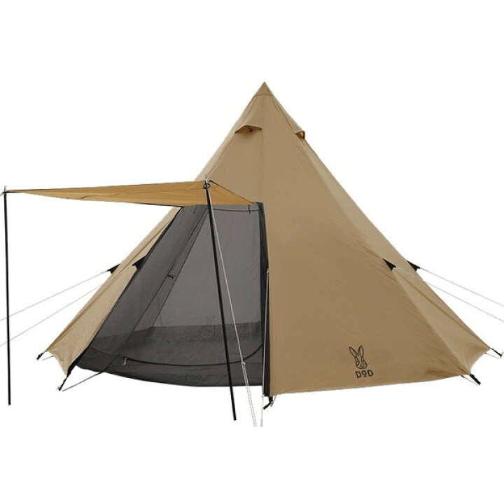 楽天市場】DOD テント ワンポールテントL T8-200-TN dod アウトドア 