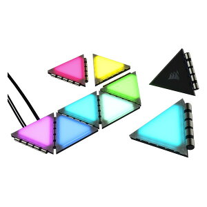 Corsair CL-9011114-WW iCUE LC100 Smart Case Lighting Starter Kit [}OlbgLEDpl (Rg[[tf)]