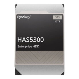 Synology HAS5300-12T [3.5インチ内蔵HDD (12TB・SAS 12Gb/s・7200rpm)]