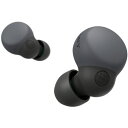 SONY ソニー フルワイヤレスイヤホン LinkBuds S WF-LS900N (B) ブラック ノイズキャンセリング ハイレゾ 高音質 カナル型 Bluetooth 小型 軽量設計 防滴